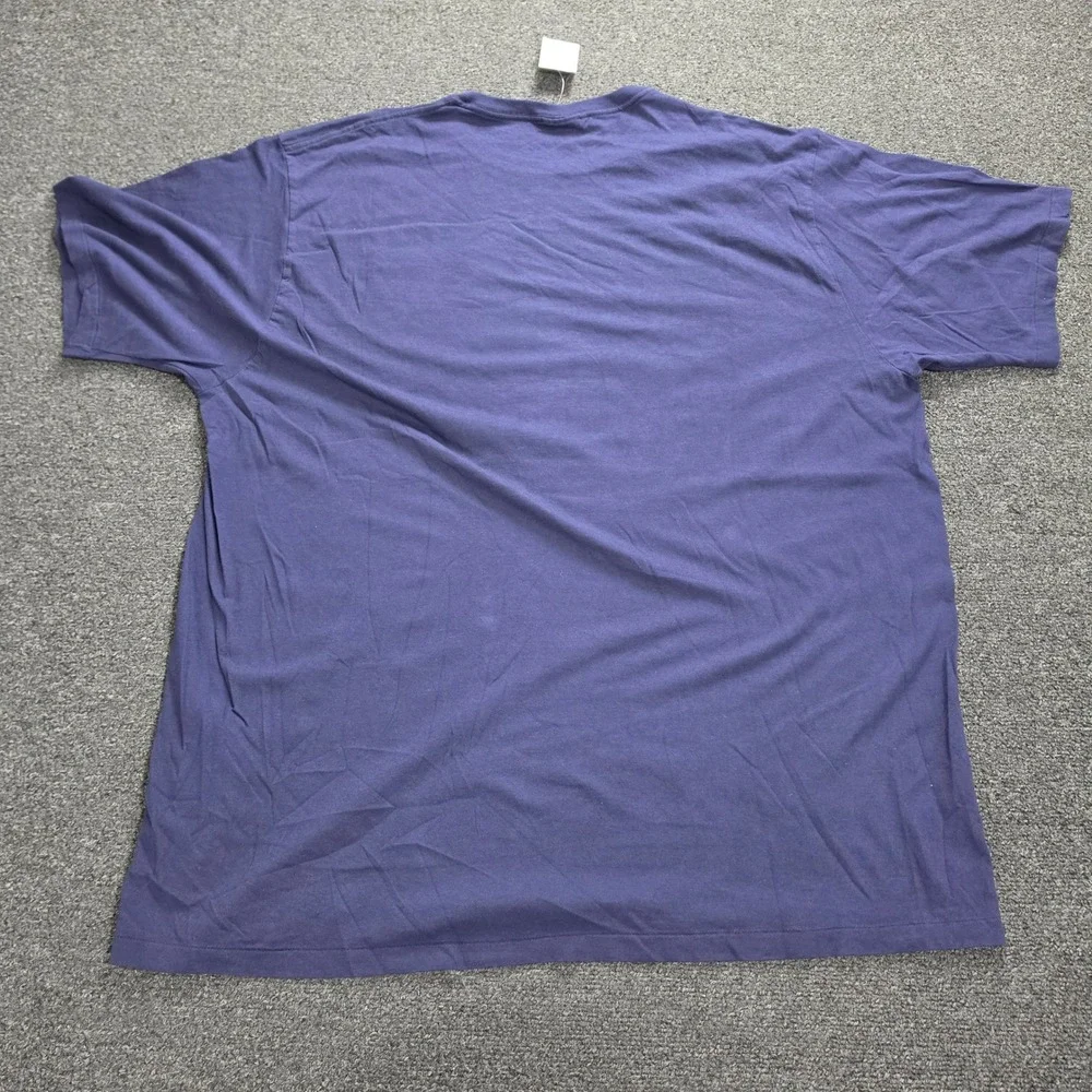 Polo Ralph Lauren Pocket Shirt Mens XXL Navy Blue Cotton Pony Logo Short Sleeve